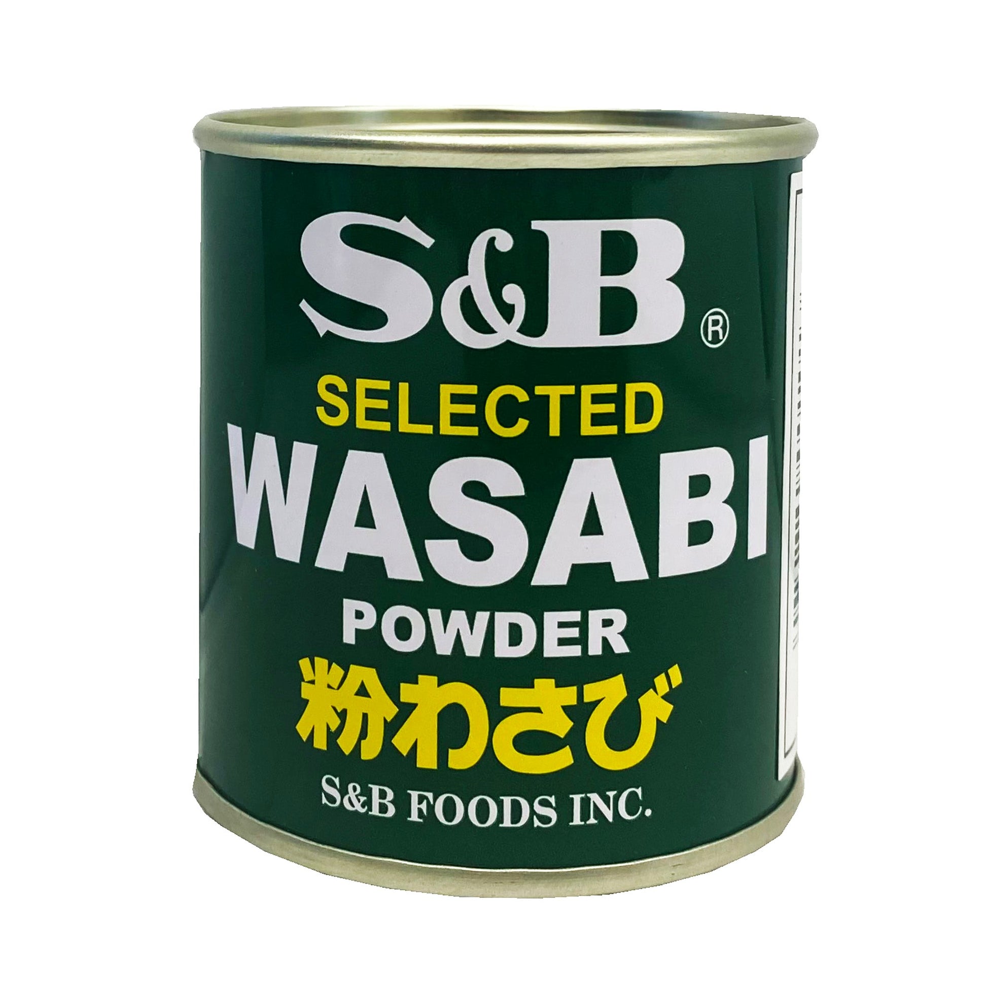 Front graphic image of S&B Selected Wasabi Powder 1.06oz