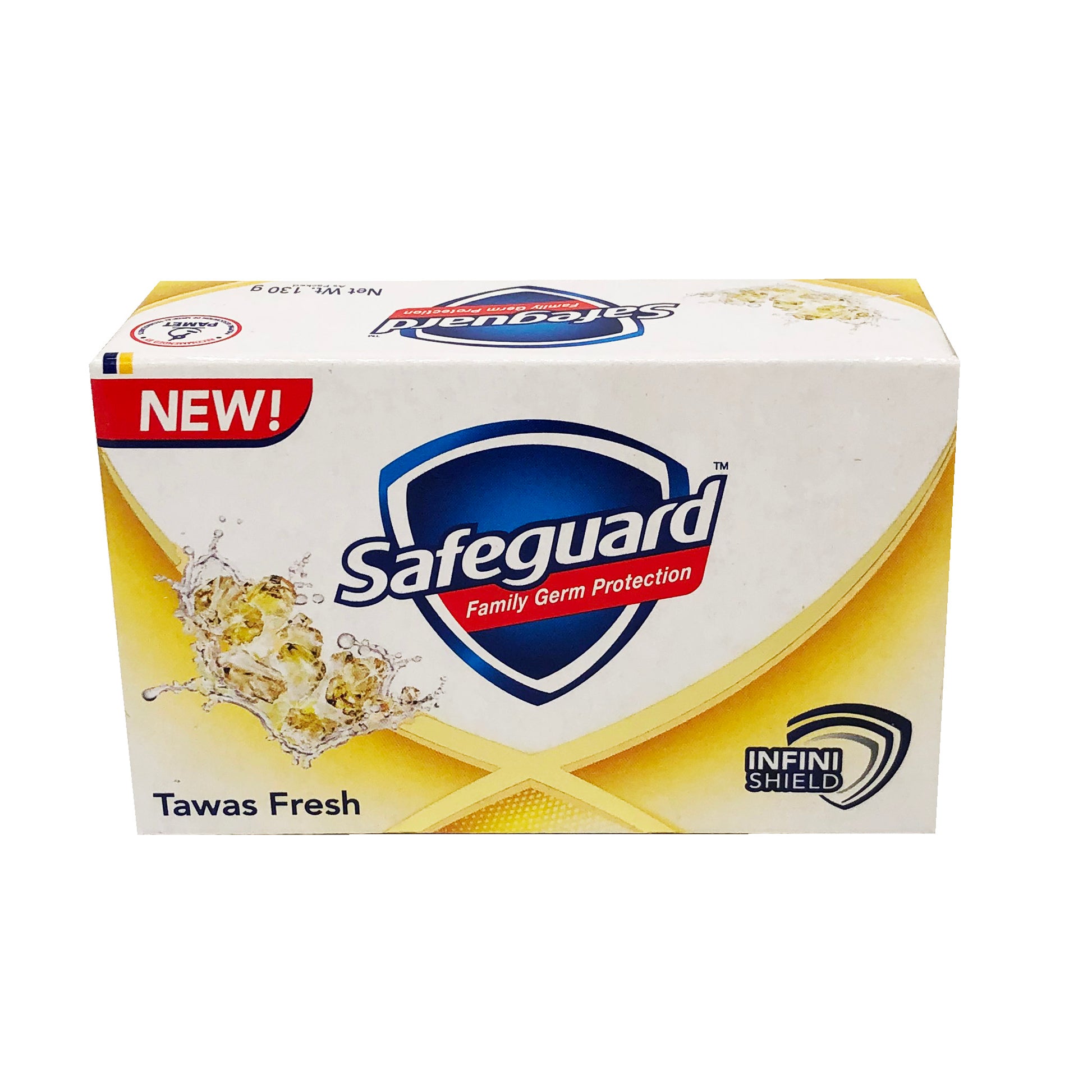 Front graphic view of Safeguard Soap Tawas Fresh 4.5oz