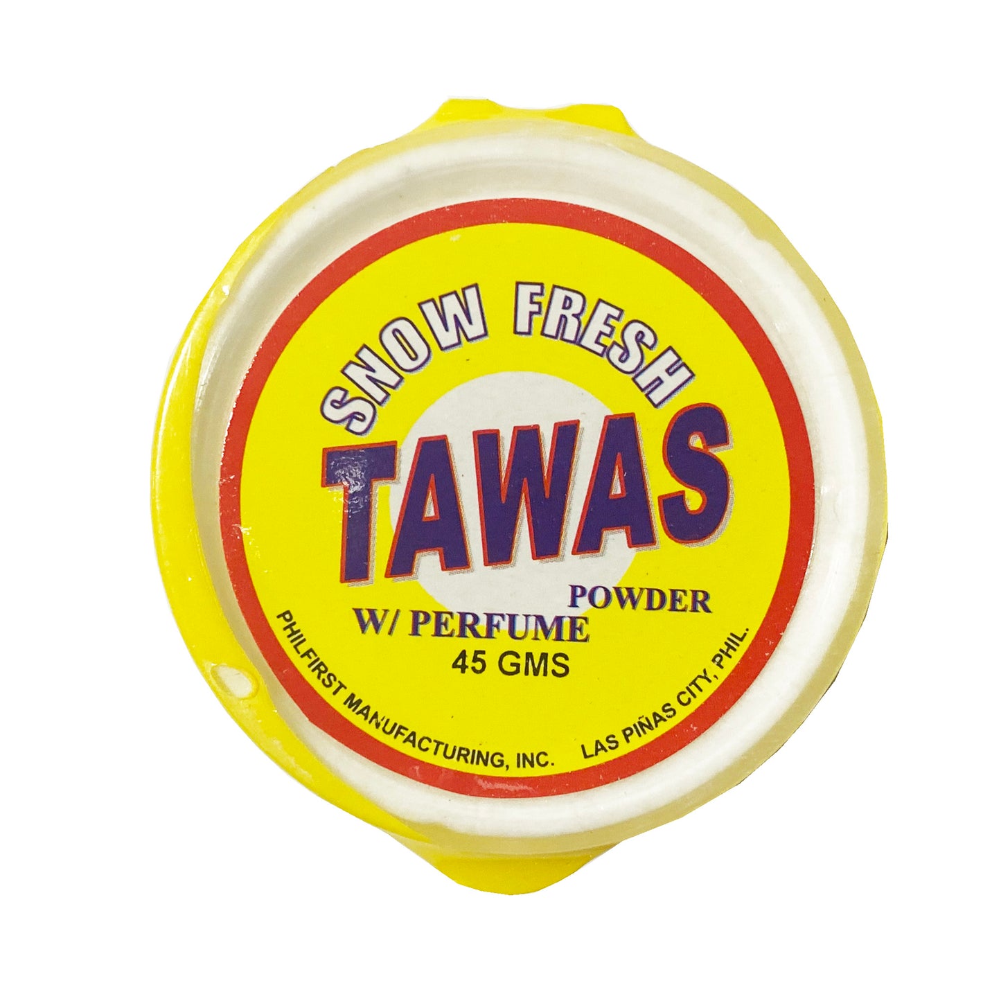 Top graphic view of Snow Fresh Tawas Powder with Perfume 1.58oz
