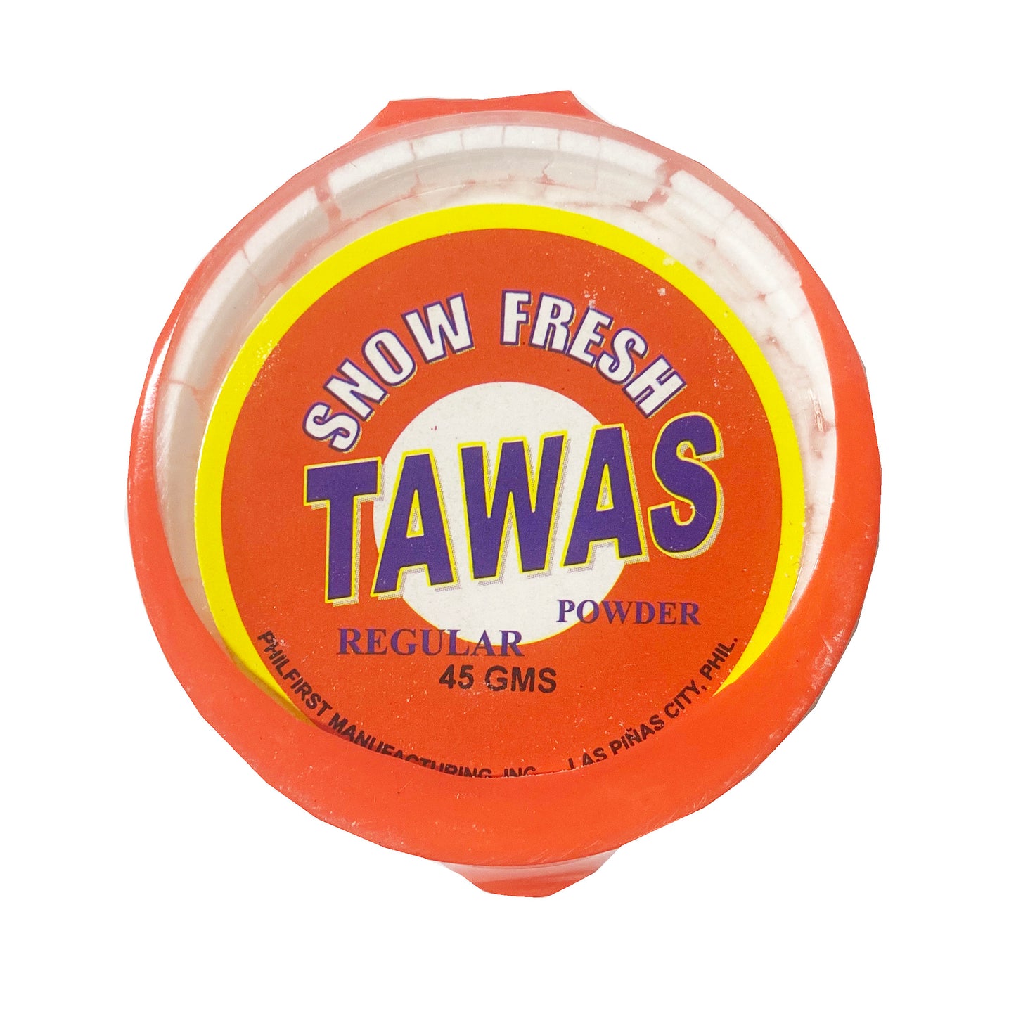 Top graphic view of Snow Fresh Tawas Powder Regular 1.58oz