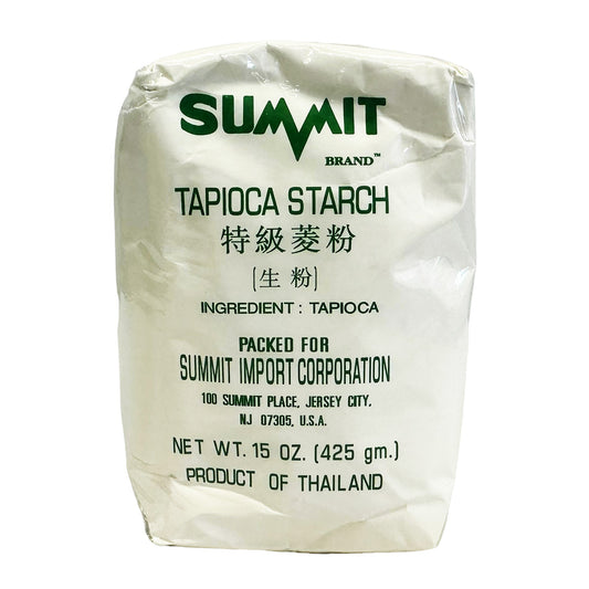 Front graphic image of Summit Tapioca Starch 15oz