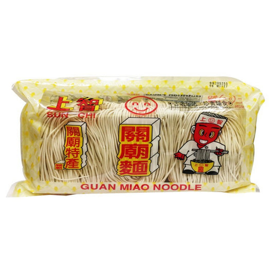 Front graphic image of Sun Chi Guan Miao Noodle 14oz