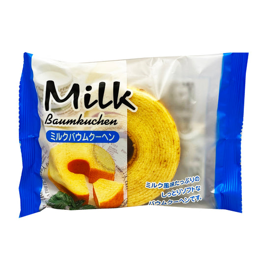 Front graphic image of Taiyo Baked Wheat Cake - Milk Baumkuchen 2.89oz (82g)