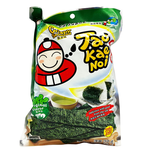 Front graphic image of Tao Kae Noi Crispy Seaweed - Original Flavor 1.12oz