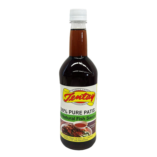 Front graphic image of Tentay 100% Pure Fish Sauce - Patis 25.36oz