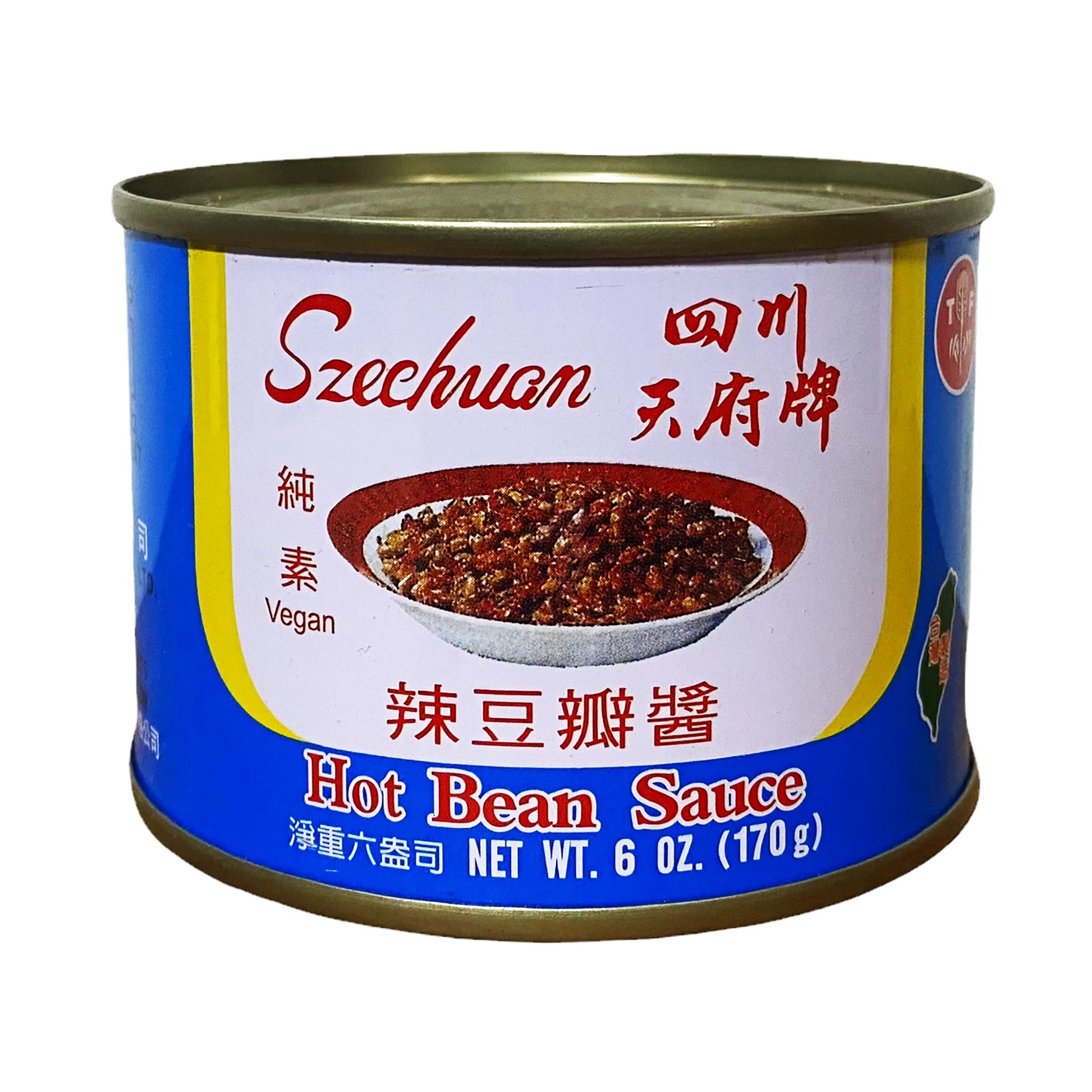 Front graphic image of Tian Fu Hot Bean Sauce 6oz - 天府牌 辣豆瓣酱 6oz