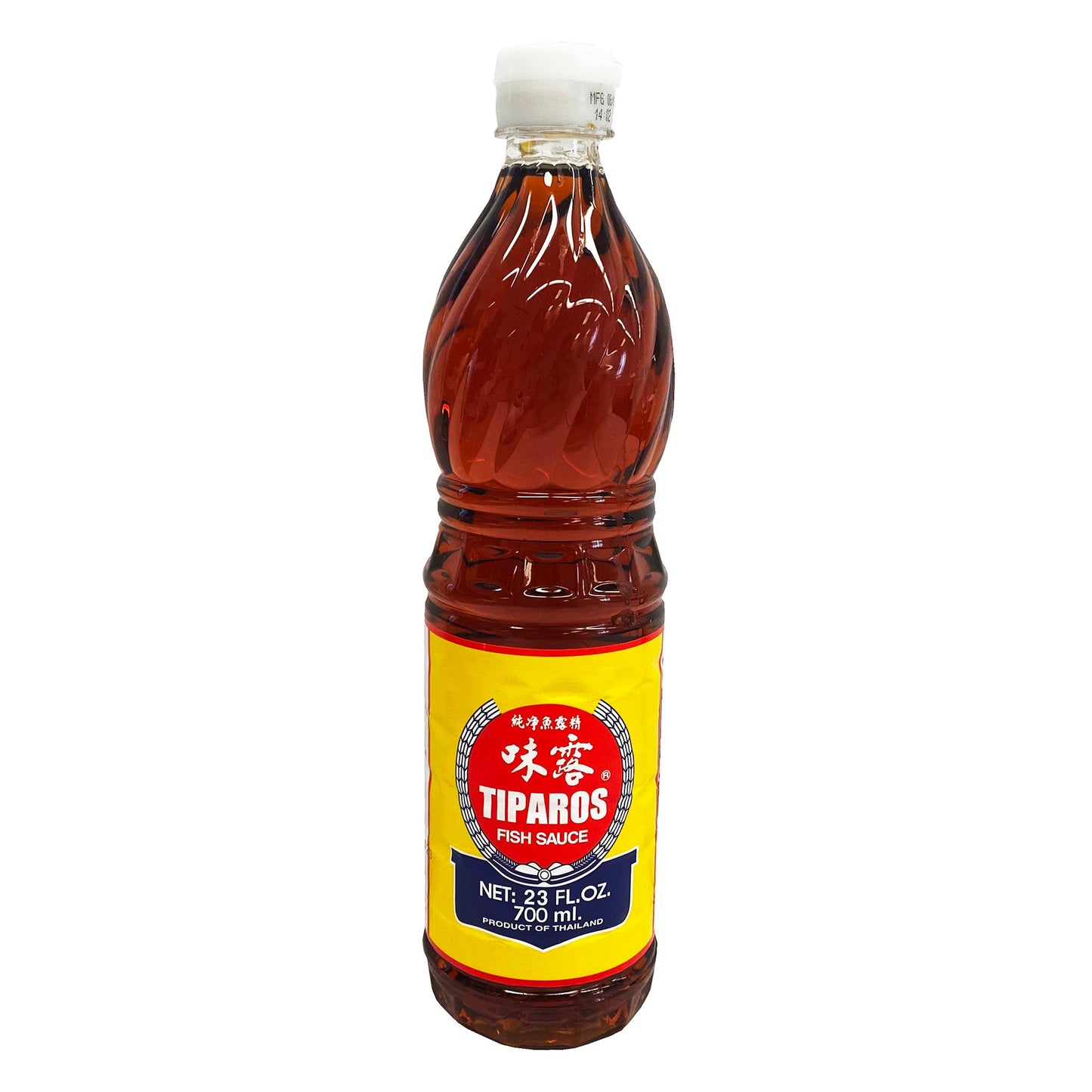 Front graphic image of Tiparos Fish Sauce - Round 23oz