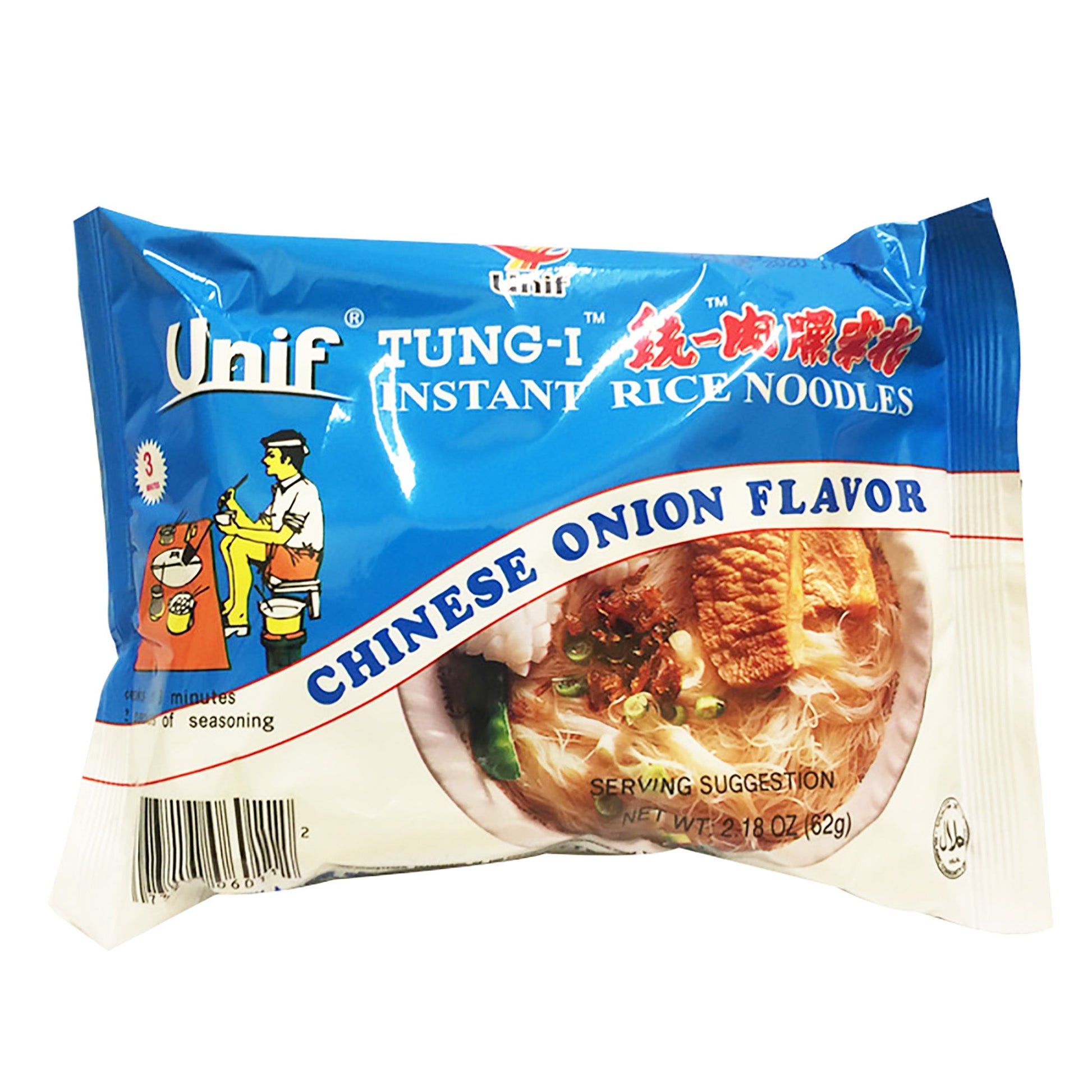 Front graphic image of Tung-1 Instant Rice Noodle Onion 2.18oz