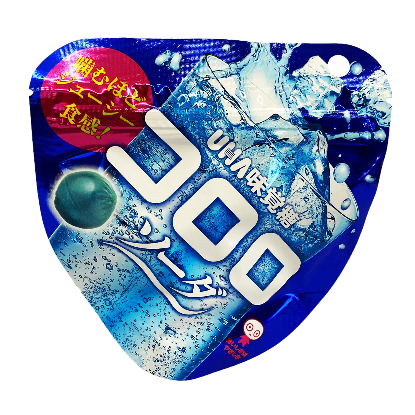 Front graphic image of UHA Kororo Soda Gummy Candy 1.41oz (40g)