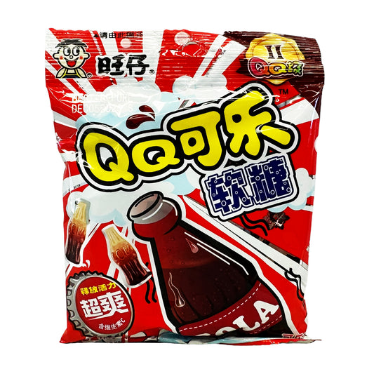 Front graphic image of Want Want QQ Candy - Cola Flavor 2.47oz (70g)