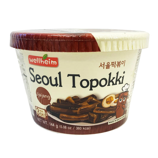 Front graphic image of Wellheim Seoul Topokki - Jjajang 5.08oz